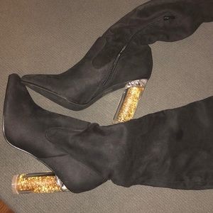 Charlotte Russe Over-the-Knee Boots